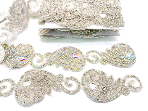 Yard rhinestone bridal - 1, sash
