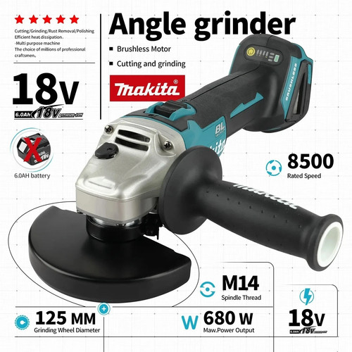 Makita 18v 125mm dga404 - makita,