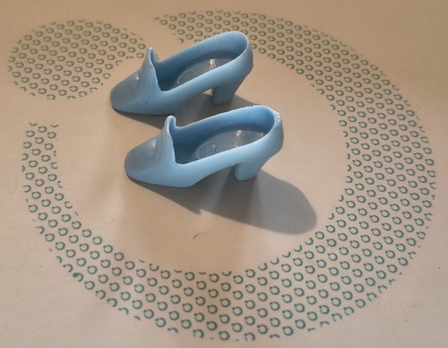 Vintage barbie light blue - vintage,