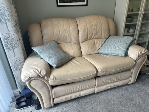 Sofa and arm chair - and, set