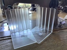 Ikea clear  plastic zigzag