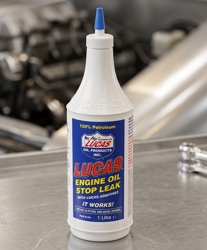 Lucas engine oil stop leak - engine,