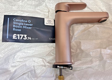 IDEAL STANDARD CERAFINE O SINGLE LEVER BASIN MIXER TAP ROSE 109221 EX-DISPLAY