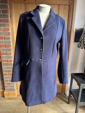 Harry Hall Ladies Navy Hunt Coat 14 Bespoke Made
