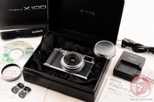 [MINT in Box] FUJI FUJIFILM X100 12.3MP Digital Camera Silver from Japan Cg04