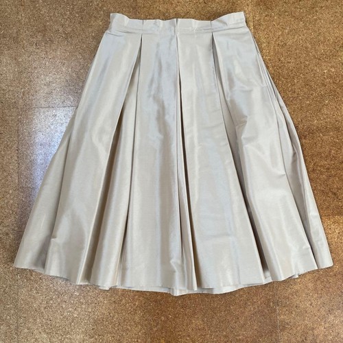 Margaret howell beige pleated - margaret,
