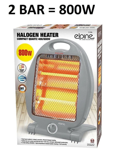 Halogen electric heater - electric,