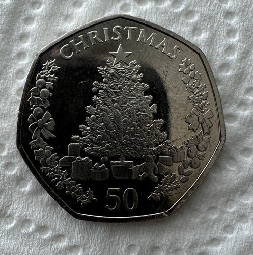 2016 gibraltar christmas 50p - gibraltar,