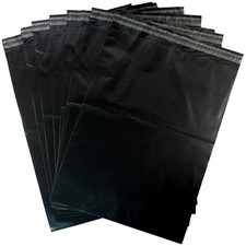 Black coloured plastic poly