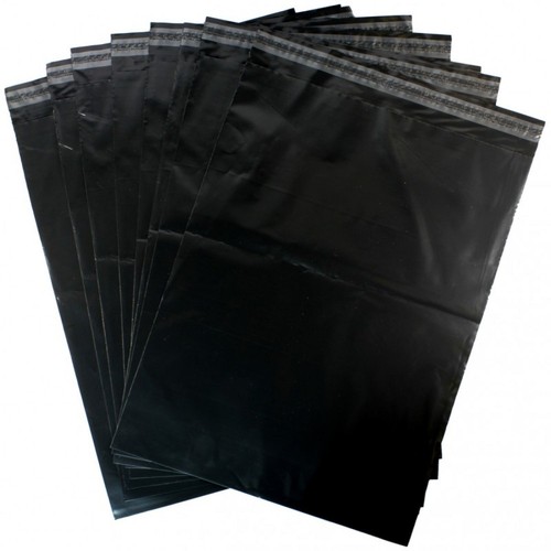 Black coloured plastic - , poly