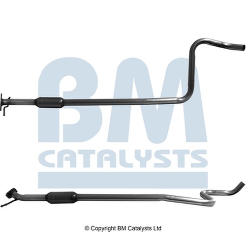 Centre exhaust pipe - centre,
