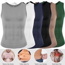 Mens Slimming Body Shaper Vest