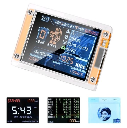 Nerd miner nmminer 1060 - nerd, v2