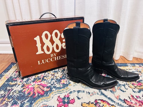 Lucchese 1883 women black - lucchese,