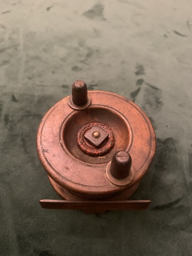 Antique brass wooden - antique, casting