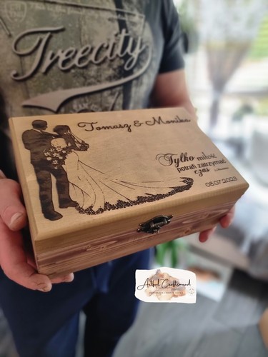Personalised wooden keepsake - personalised,