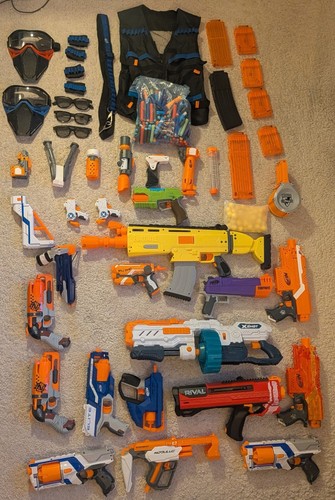 Nerf guns accessories joblot - guns,