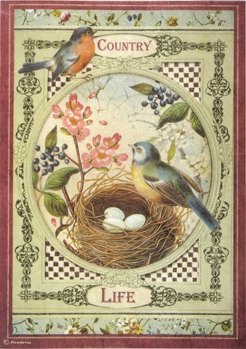 Rice paper for decoupage - rice,