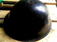 MKIV MK4 TURTLE Helmet British Army WW2 Era Steel Shell Only Air Marshall Black