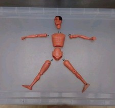 Vintage Tommy Gunn Figure  Needs Restringing Made in England 