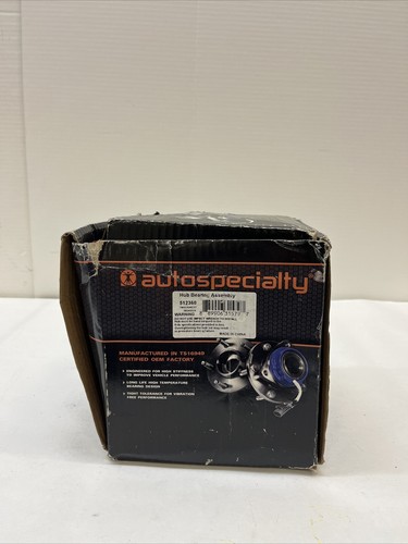 Rear wheel bearing and hub - wheel,