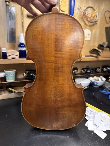Old french violin - old,