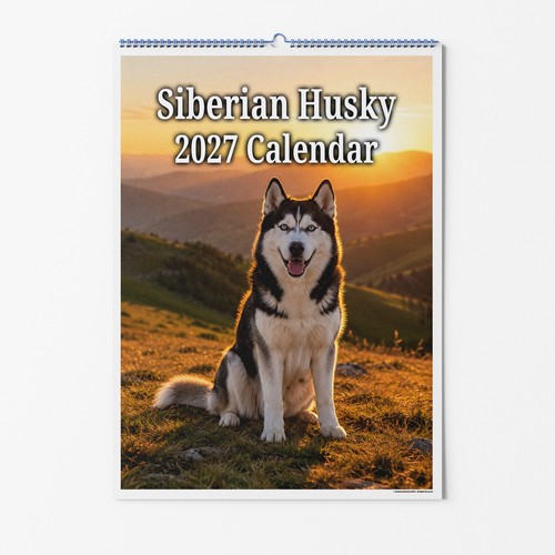 Siberian husky dog wall - dog,
