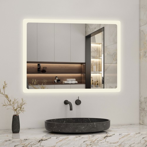 Bathroom led mirror with - led,