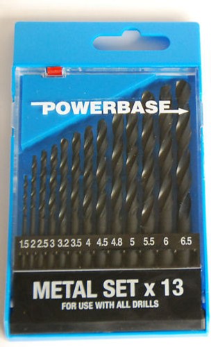 Powerbase piece metal drill - metal,