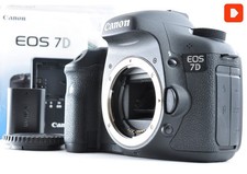 Canon EOS 7D 18.0MP Digital SLR DSLR Camera Near MINT Black Body From JAPAN #929