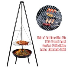 Tripod Outdoor Fire Pit BBQ