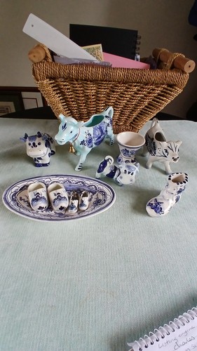 Delft items bundle blue - delft,