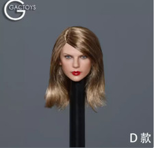 1/6 Female Head Sculpt SUNTAN GC042D For 12" PHICEN TBLeague VERYCOOL Figure