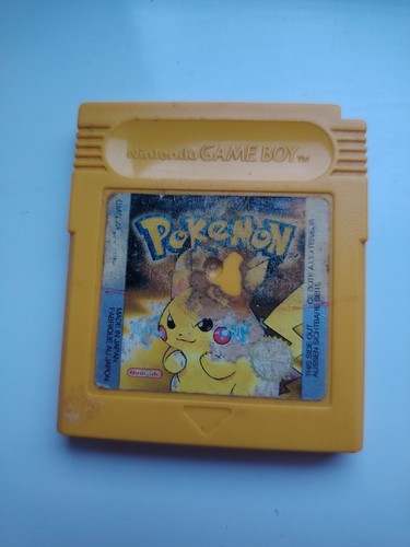 Authentic pokémon yellow - authentic,