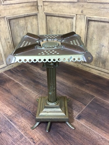 Antique brass gas stove - antique, /