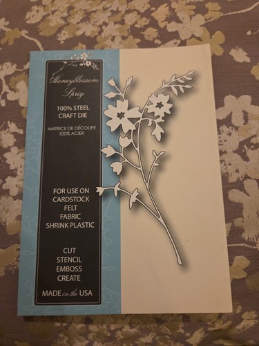 Memory box honeyblossom - box, sprig