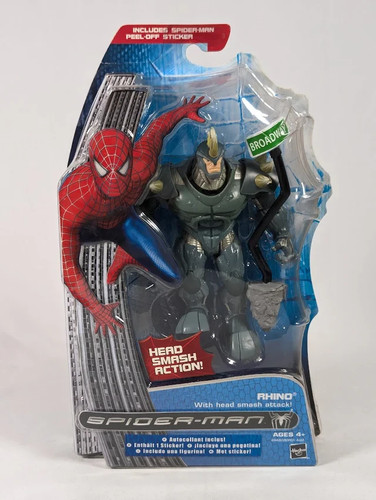Marvel spider man - rhino, head