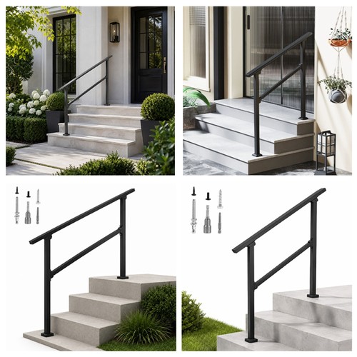 Steps stair handrail - steps,