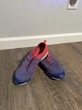 Ladies Adidas Ballerina Primeknit Golf Shoes Size 7.5 Pink And Blue