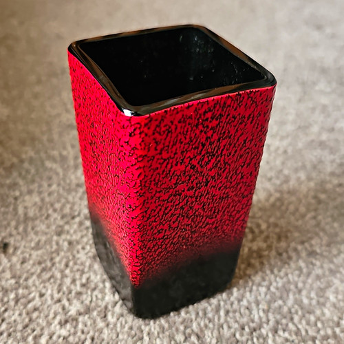 Unmarked art glass speckled - art,
