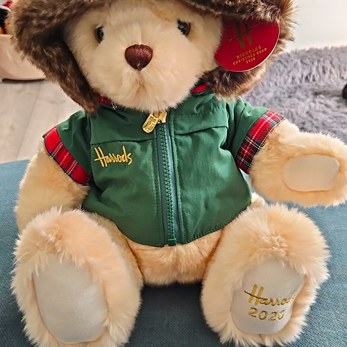 Harrods 2020 christmas bear - harrods,