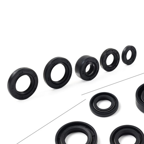 Engine oil gasket set - engine,