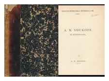 Shukoff, A. M.Hinweise Sur Les Corps Gras (Rücken Titel) 1900 Erste Ausgabe