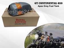 APEX GREY FUEL PETROL TANK Genuine Royal Enfield GT Continental 650