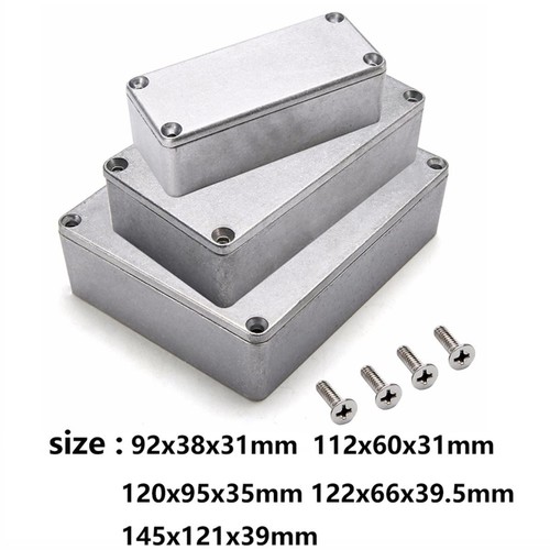 Aluminum metal stomp box case - metal,