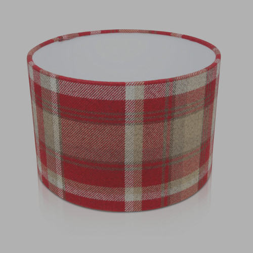 Red skye tartan - red,