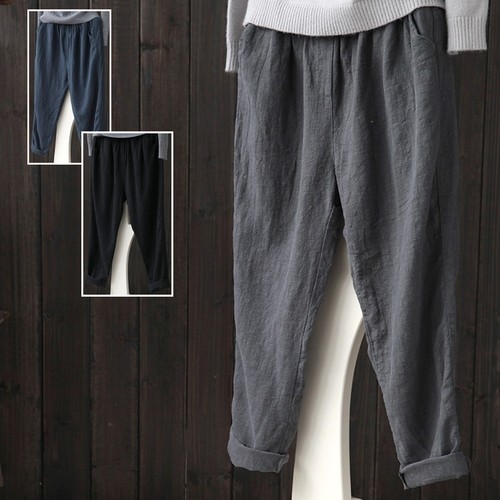 Women linen harem - harem, pants