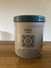Blue ceramic stilton empty - stilton,
