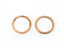 2x Exhaust Copper Gaskets For Honda XRV 750 Africa Twin 1991-2000