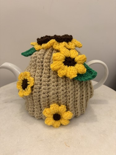 Handmade crochet tea cosy - ,